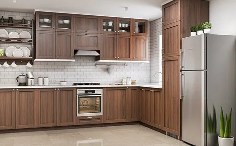 Berbagai jenis lemari dapur dalam detail