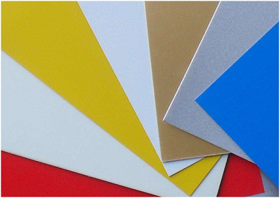 Penggunaan plat aluminium dilapisi warna